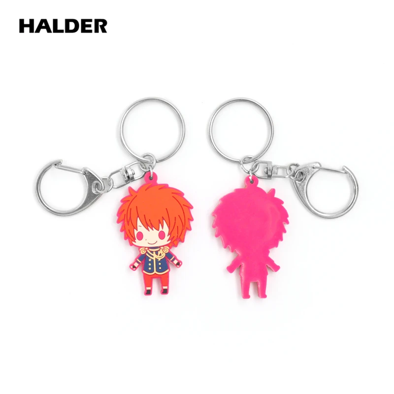 Аниме halder Uta no Prince Sama Aijima Cecil Ittoki Shinomiya Ren цифры кулон мягкий ПВХ Брелоки держатель ключей автомобильные брелоки для сумки
