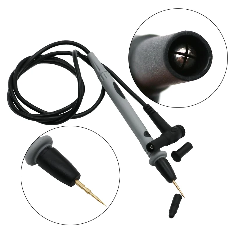 Toolstrong 1Pair20A Универсальный зонд Тесты приводит Pin для цифровой мультиметр Наконечник иглы метр Тесты er зонда провод ручка кабель AC27