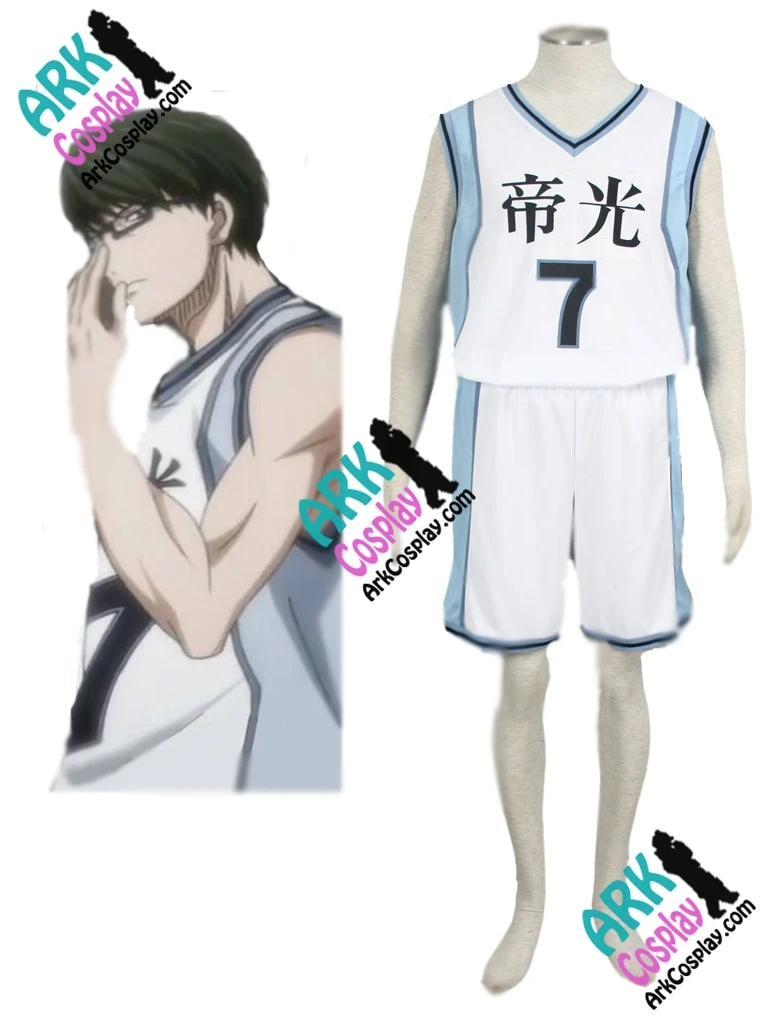Костюм для косплея Kuroko без корзины Midorima Shintaro белый мужской костюм № 7 костюмы