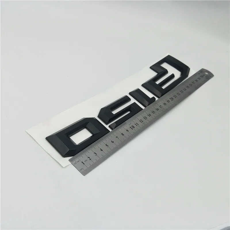 

For Ford F150 F-150 Rear Gate Lid Emblem Black / Silver Logo Badge Sign Nameplate