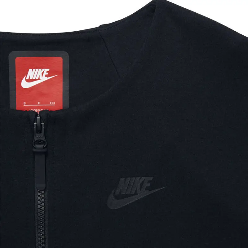 Оригинальный Новое поступление NIKE TCH FLC JKT FZ KNT Женская куртка спортивная|Беговые
