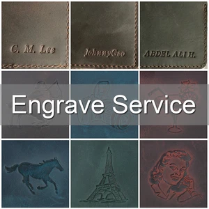 Кошельки Moterm из натуральной кожи с гравировкой, держатель для карт Обложка для паспорта, винтажные кожаные мужские кошельки на кнопке Crazy Horse