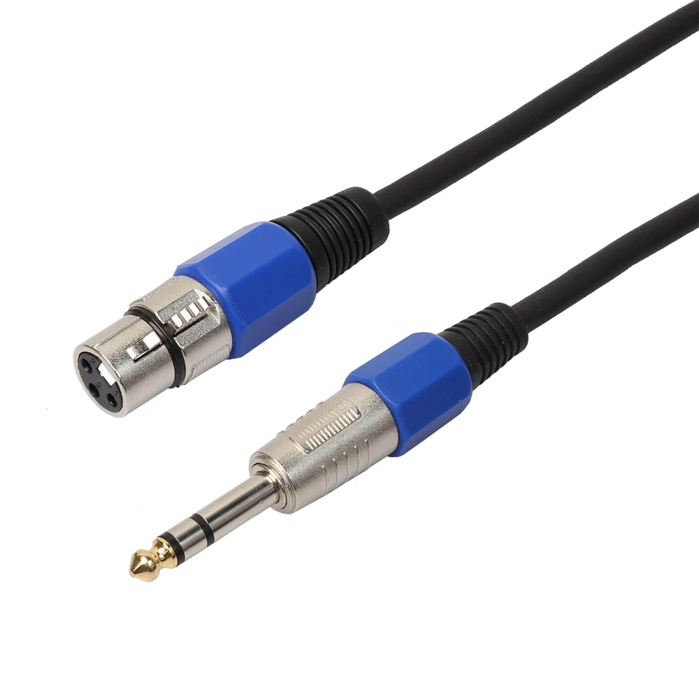 30 см 6 5 мм стерео штекер XLR штекер/гнездо микрофон миксер преобразователь