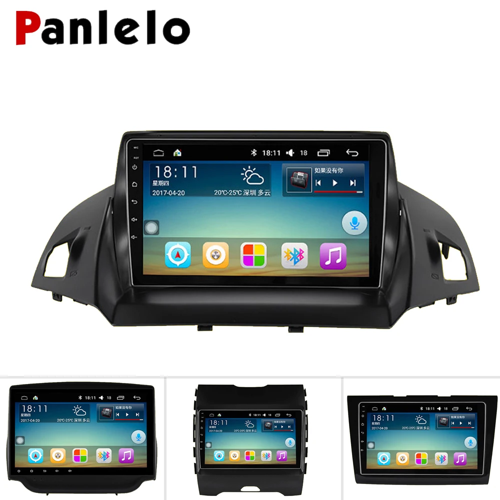 Panlelo для Ford Focus 3 мультимедиа 2 Din Android для Ford Focus 2 Мультимедиа Android 7,1 для Ford Mondeo mk4 радио gps wifi