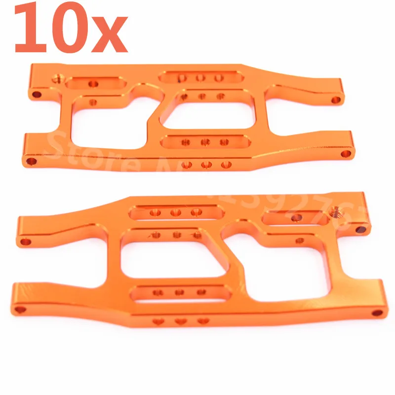 10 шт. Задняя Нижняя подвеска из алюминия для радиоуправляемого автомобиля HPI CNC