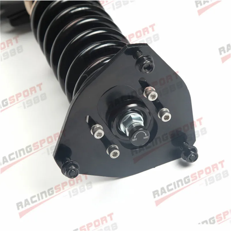 Новый 32 шаг моно труба койловеров снижение подвеска комплект для Subaru WRX STI 05
