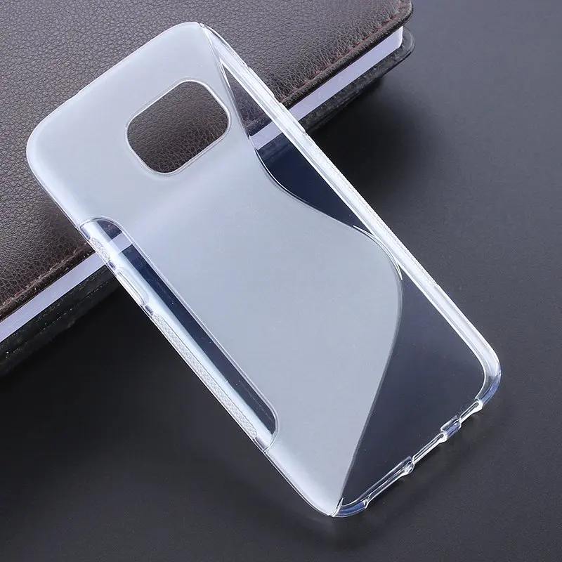 For Samsung S7 S Line Gel TPU Slim Soft Case Back Cover Galaxy Rubber Silicone Skin Cases | Мобильные телефоны и