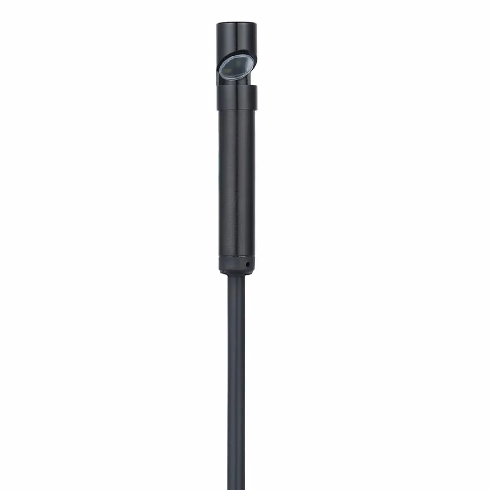 1 м 720P HD 7 мм объектив эндоскоп для осмотра труб Водонепроницаемая мини USB камера с 6 светодиодами бороскоп для Android Phone PC