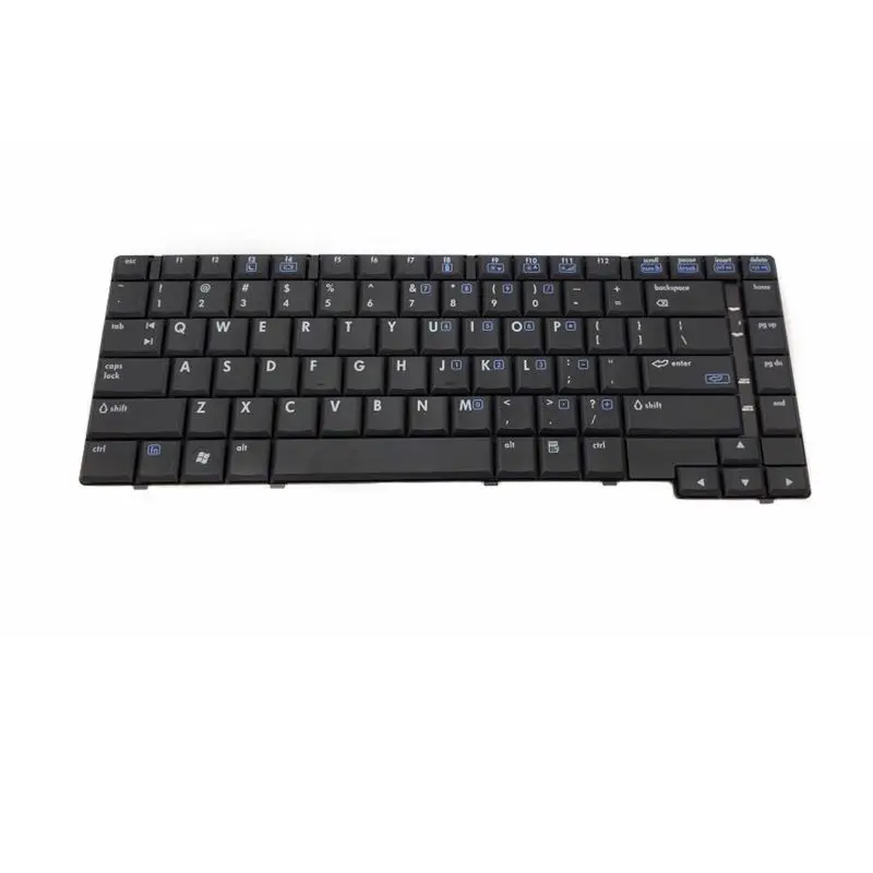Новая английская клавиатура GZEELE для HP 8510 8510P Вт (без точечной палки) черная