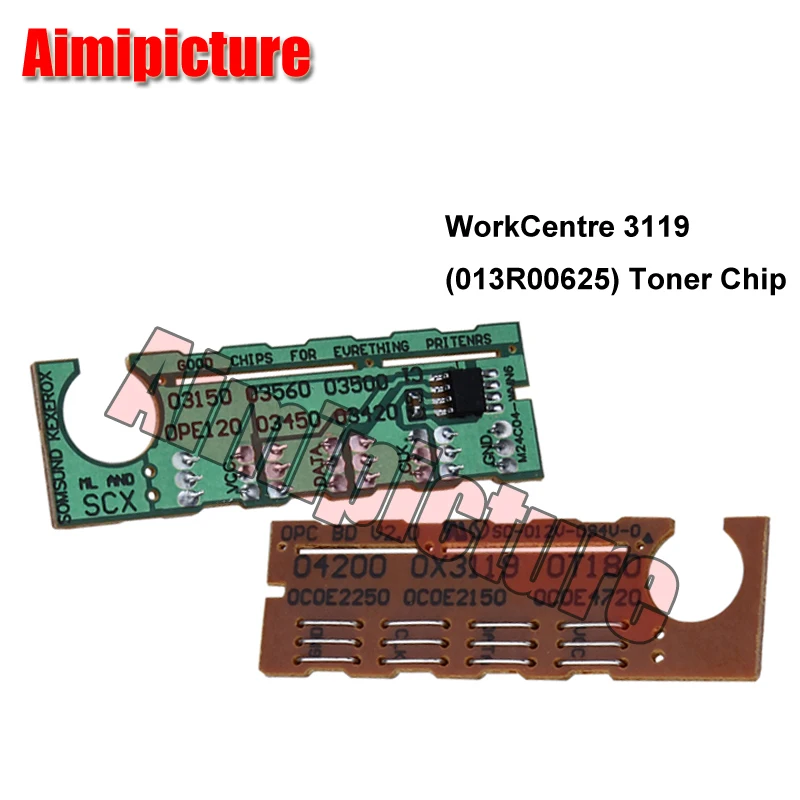 3119 013R00625 тонер чип для Xerox WorkCentre Phaser картридж 3K 10 шт./лот|toner chips|cartridge chipchip cartridge |