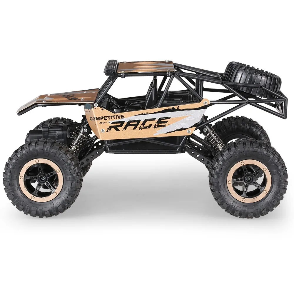 Jjr/c Q15 1/14 2.4 ГГц 4WD сплав RTR Рок Гусеничный внедорожник RC автомобиля золото|rc car|rtr rock