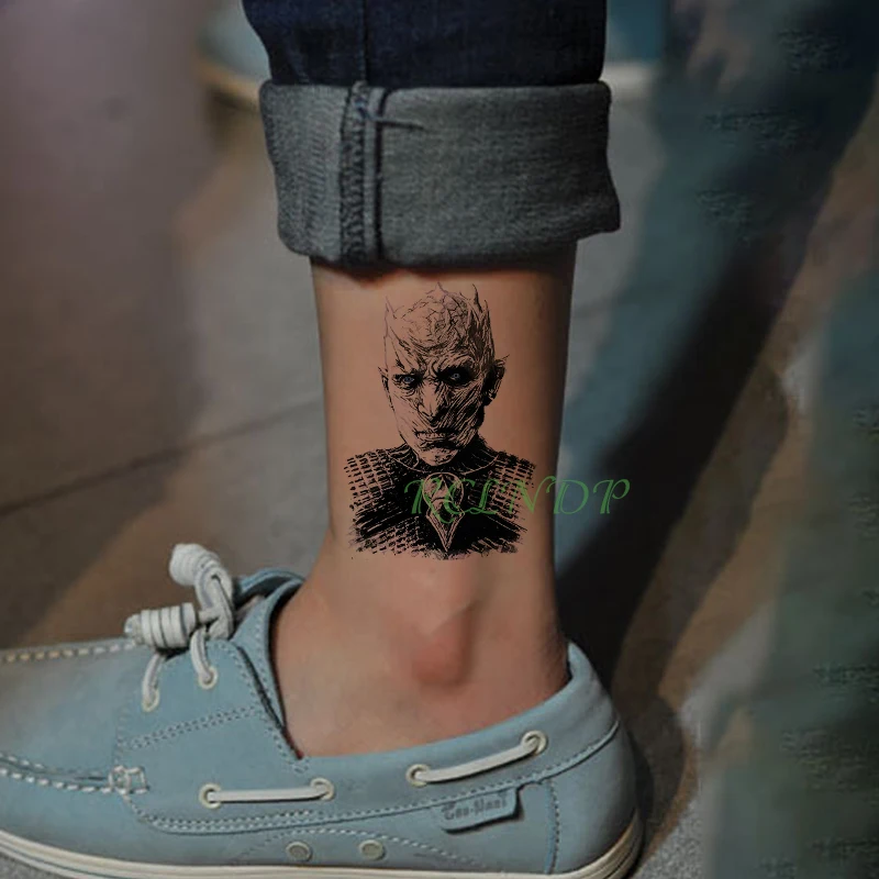 Водонепроницаемые временные тату-наклейки белые ходунки тату Тотем наклейки