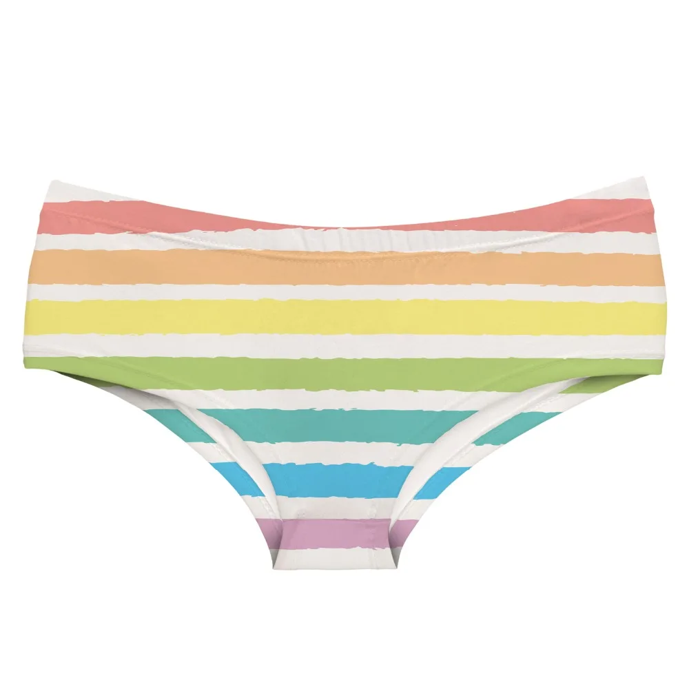 Женские трусы с забавным принтом LEIMOLIS красивые трусики пуш-апом | Женская одежда