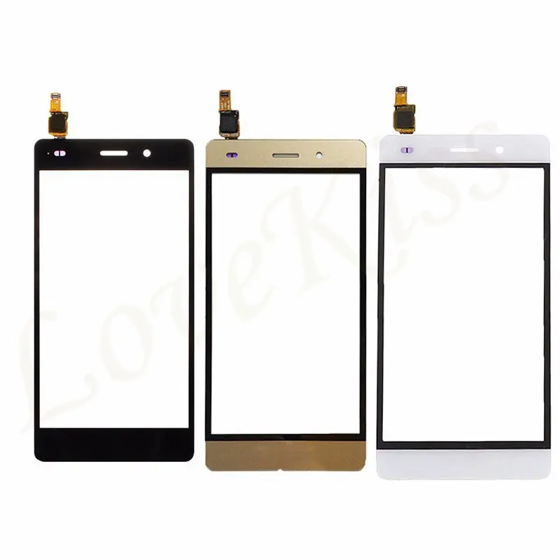 P8Lite Передняя панель для huawei P8 Lite ALE-L21 L04 TL00-L23 сенсорный экран сенсор ЖК-дисплей дигитайзер стеклянная крышка TP Замена