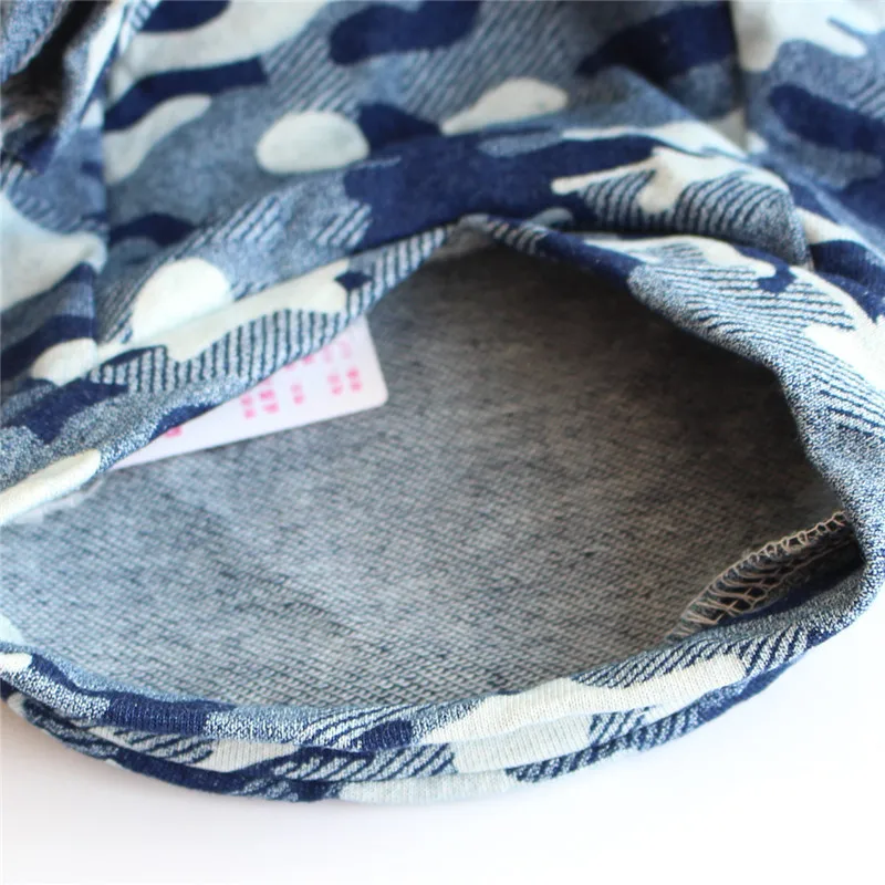 Летняя одежда для собак Футболка жилет Камуфляжный свитер товары домашних