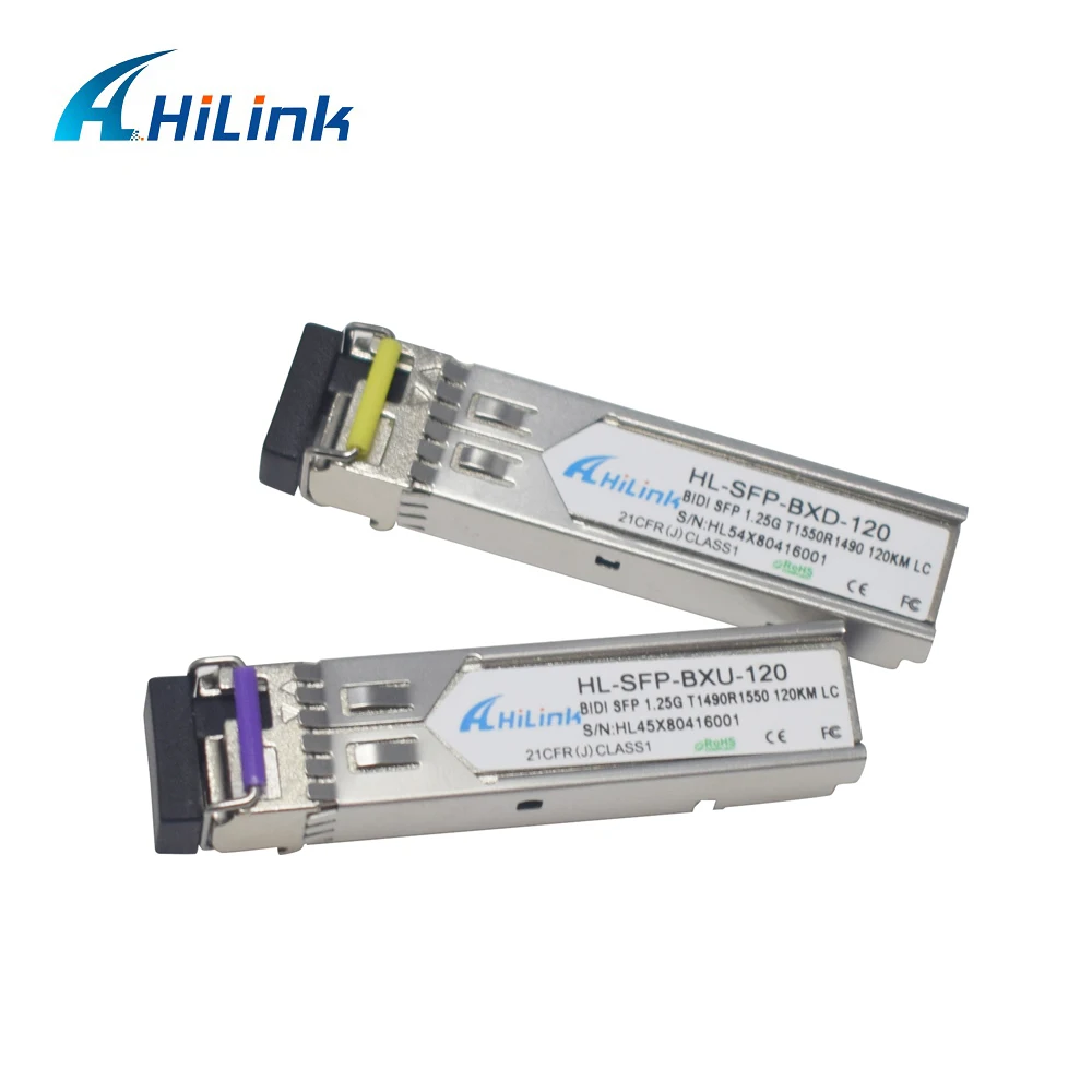 Модуль SFP 1 25G Bidi WDM 1000 базовый оптический трансивер LC коннектор 120 Нм/Нм км