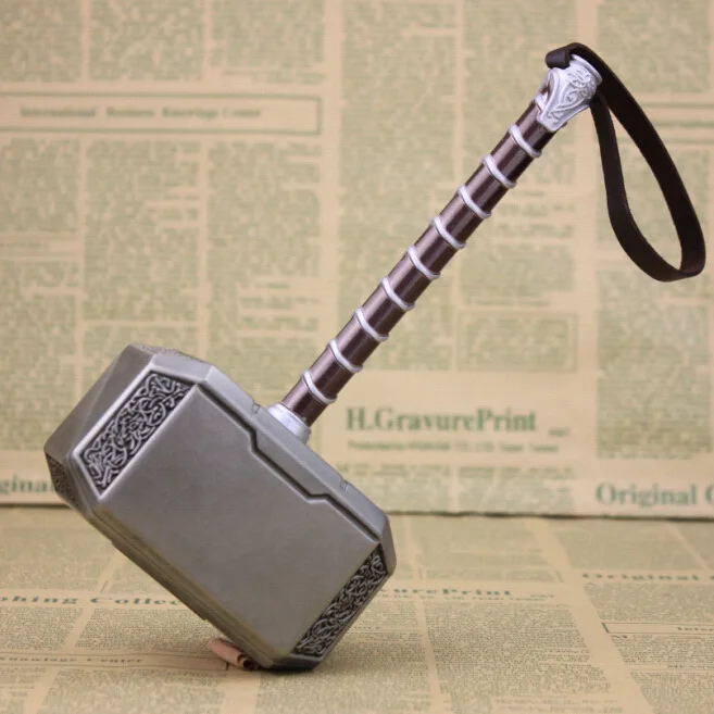 Мстители 4 Thor3 Quake 20 см металлический громовой Молот Мстители Тор сплав модель Thor's Hammer