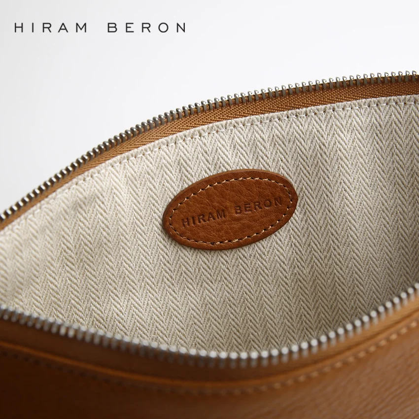 Hiram Beron унисекс кожаный кошелек для мужчин и женщин маленький портфель