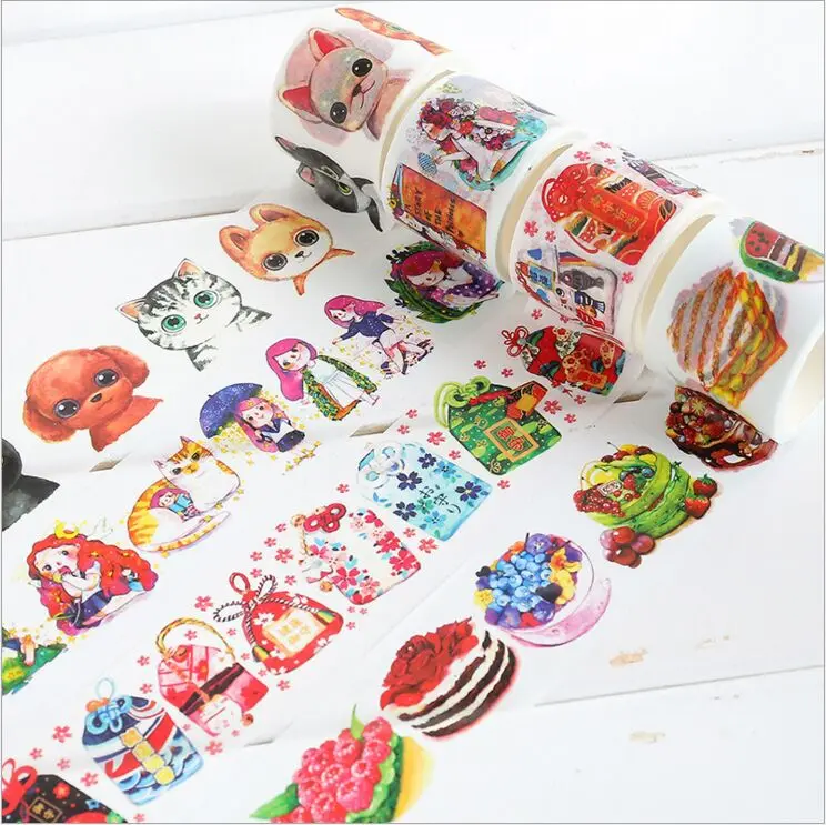 40 мм широкий милый большой глаз животное волшебный Торт Принцесса Сказка амулет