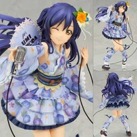 new hot 21cm lovelive love live kimono sonoda umi action figure toys doll collection christmas gift with box