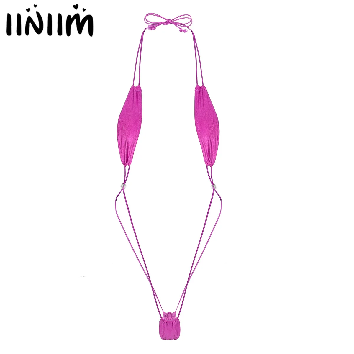 Iiniim Женский взрослый сексуальный Монокини бикини Babydoll Цельный купальник