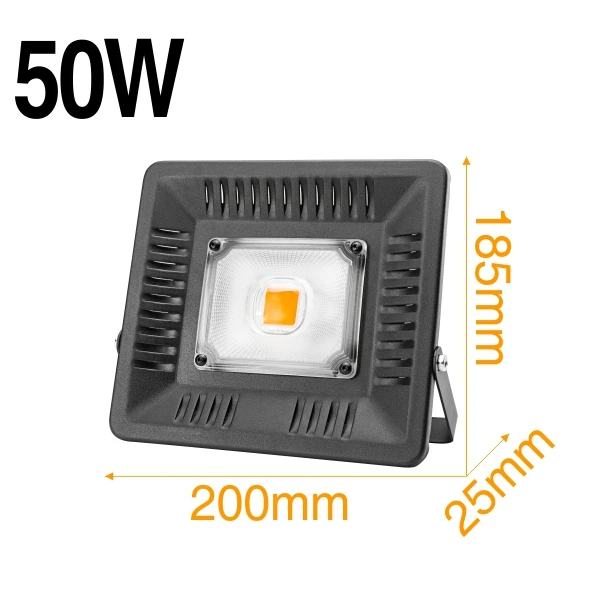 50W Grow Light Светодиодный светильник для выращивания гидропоники, полный спектр, прожектор AC110V 220V 150W 110W 50W IP65, водонепроницаемый, для выращивания цветов и овощей в помещении - Испускаемый цвет: 50W Grow Light