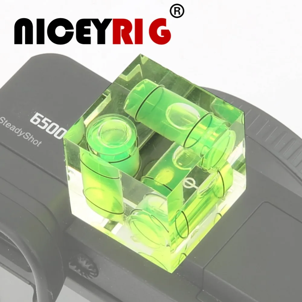 NICEYRIG трехосевой уровень холодного башмака крепление на горячий башмак