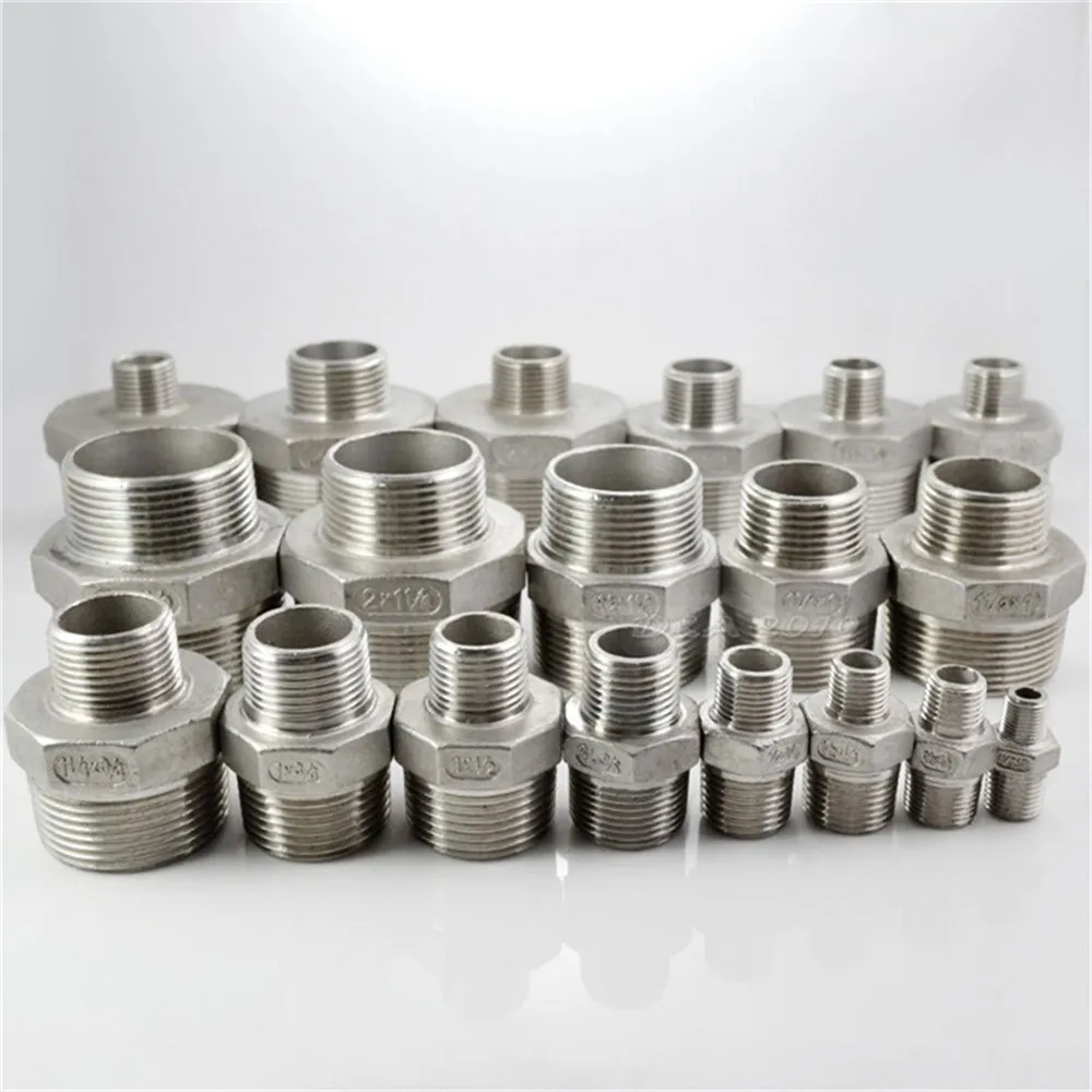 1 предмет Новинка 1/2 &quotx1/4&quot Мужской шестигранный ниппель резьбовой редуктор