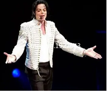 

Free Shipping 2015 Custom Michael Jackson Jacket Dangerous Cosplay Costume