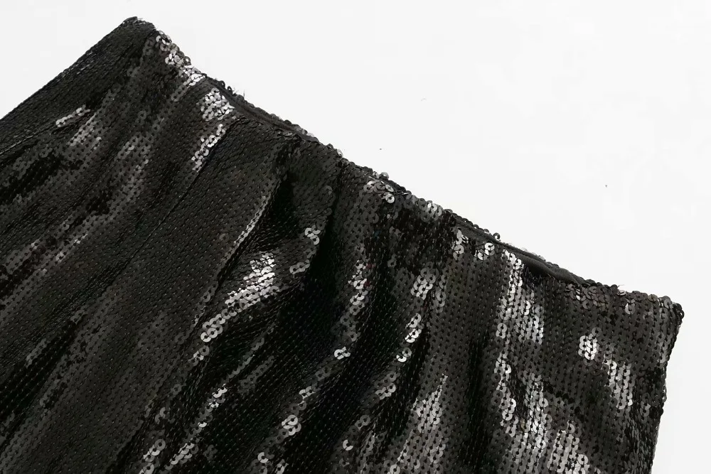 Новинка женская модная сексуальная расшитая блестками повседневная тонкая