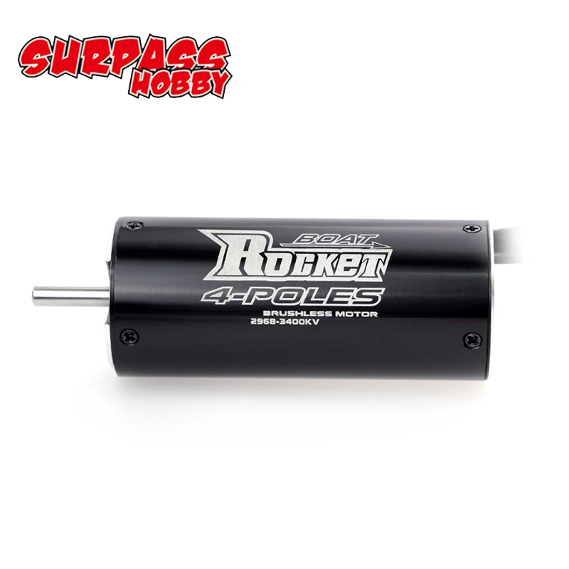 Двигатель для радиоуправляемого лодочного автомобиля SURPASSHOBBY Rocket 2968 3400KV 3800KV Traxxas