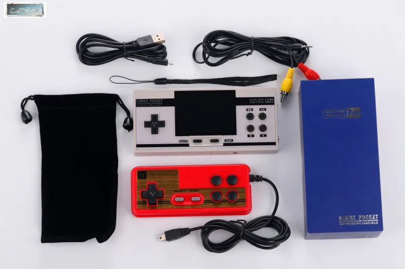 Портативные портативные игровые плееры FC/NES встроенный 348 Классическая игровая