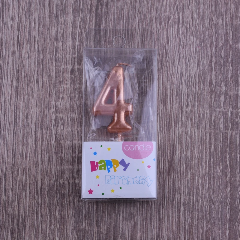 1 piece rose gold 4 24 шт. вечерние топперы для кексов с изображением единорога из мультфильма «День рождения» для вечеринки в честь рождения ребенка, декор для детской вечеринки, детские товары для украшения торта - Цвет: 1 piece rose gold 4
