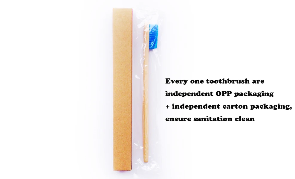 Зубная щетка из натурального бамбука мягкая щетина зубная маленькая для гигиены