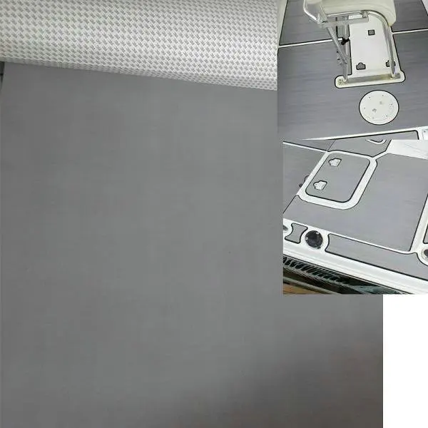 Настил из пенопласта ЭВА для морской лодки темно-серый с черным основанием 900 мм *