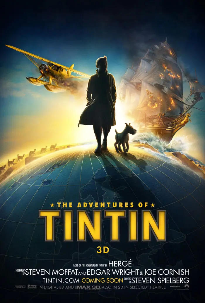 Приключения Tintins фильм плакат спальня декор стен 24 * 36 дюймов | Дом и сад