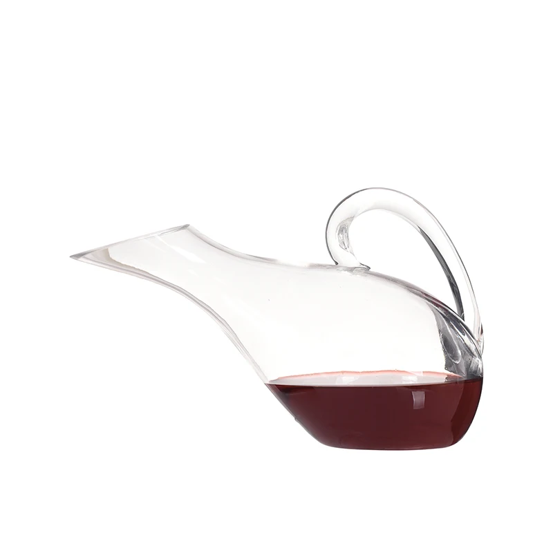 Графин без свинца с ручкой из стекла графин для вина Быстрый декантер|wine decanter|glass