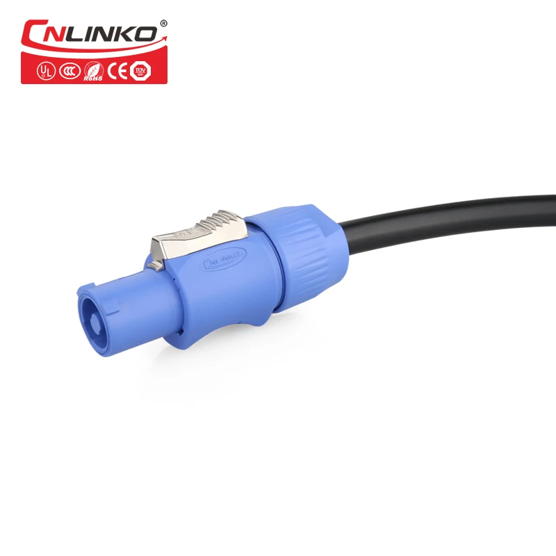 Cnlinko M24 3 Pin 500V 20A соединитель Powercon светодиодный дискретный для освещения видео