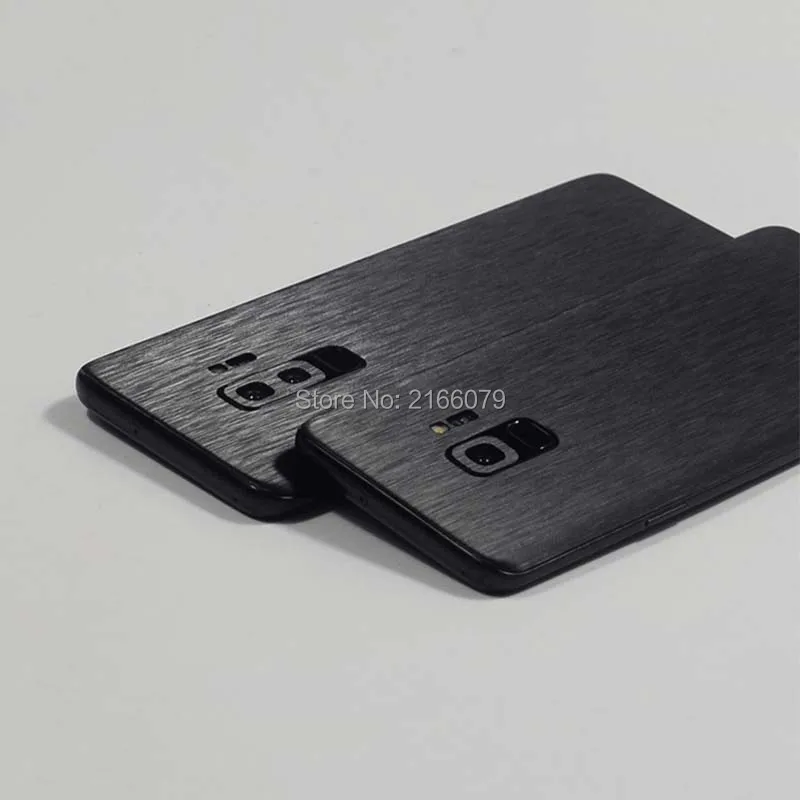 Для samsung Galaxy S9/S9 Plus S9 + Полное покрытие Задняя матовая металлическая наклейка для