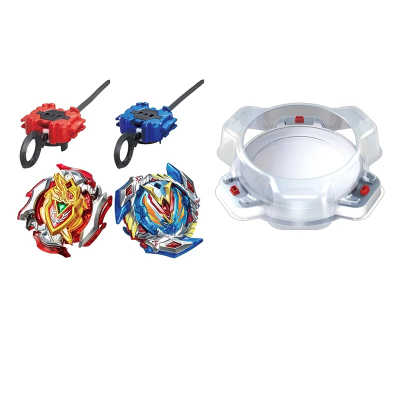 Tomy Beyblade Arena Bey Blade Burst B-107 Attack GT 2 шт. гироскоп упаковка игрушек пусковая установка спиннинг Топ подарки для детей