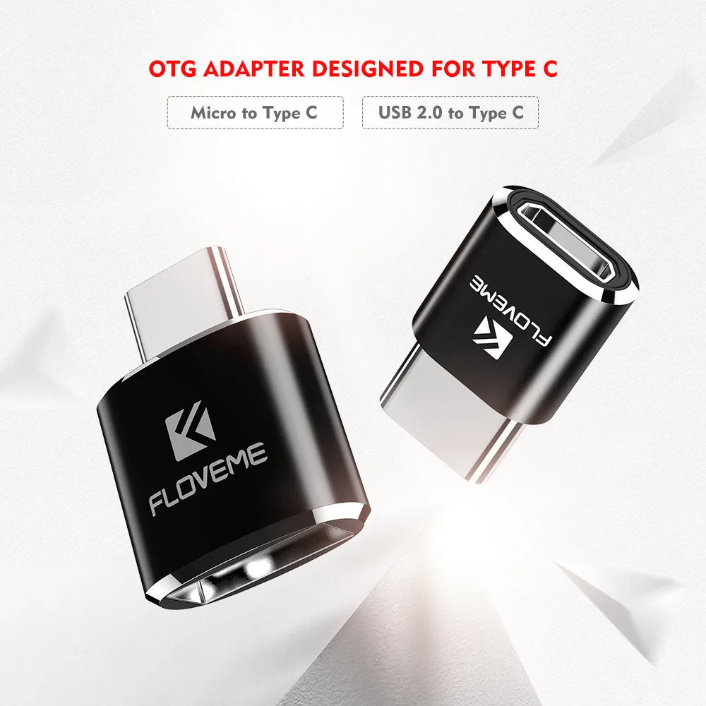 FLOVEME USB 2 0 Мужской конвертер адаптер зарядное устройство Кабо OTG Тип C для Samsung Galaxy S9