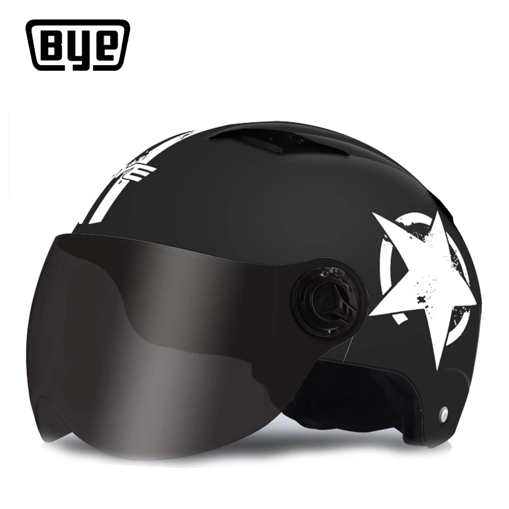 BYE мотоциклетный шлем полное лицо Casco мото скутер Capacete мотокросса крушение шлем для верховой езды Байкер Мотоцикл мото шлем клиренс