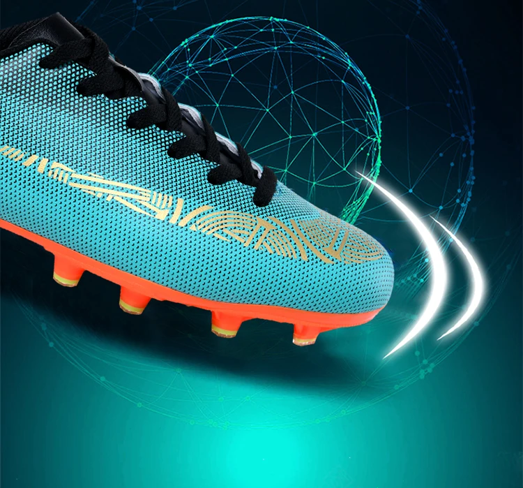 HYFMWZS Krasovki оригинальная футбольная обувь для мужчин Crampon футбол сверхтонкие длинные шипы футбольные бутсы дышащие детские бутсы