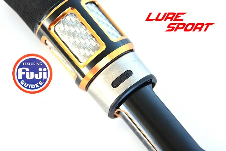 LureSport FUJI Reel Seat Nut EVA Grip алюминиевый встык комплект алюминиевая катушка сиденье тело карбоновая труба стержень строительный компонент DIY аксессуар