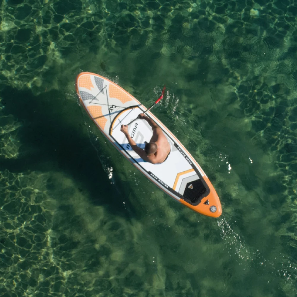 MAGMA 3 м/15 см sinflating Sand Up SUP Paddle Board с переносным рюкзаком/воздушным