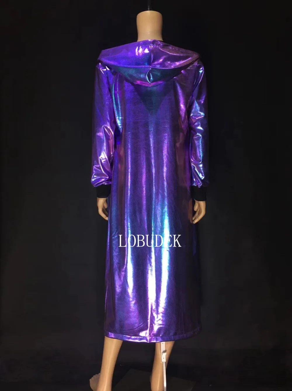 Новый длинный Мужской плащ из искусственной кожи 3 вида цветов ветровка в стиле