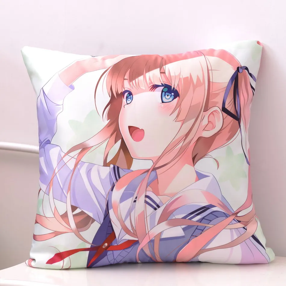 Подушка для тела Saekano Utaha Eriri Hugging в японском стиле подушка дома спальни 45x45 см