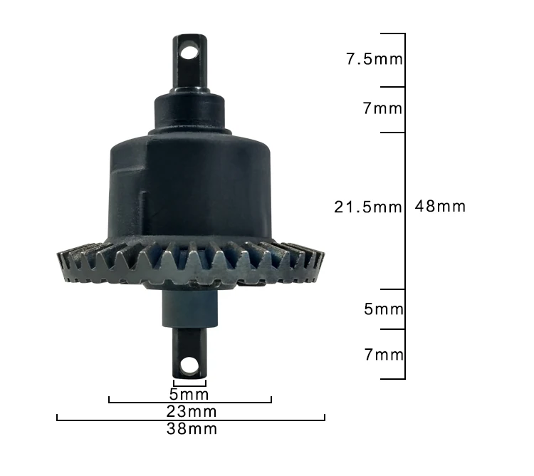 REMO HOBBY 1025 1025A 8036 8055 8085 1022 8032 HQ727 slash 1/10 RC автомобильные запасные металлические