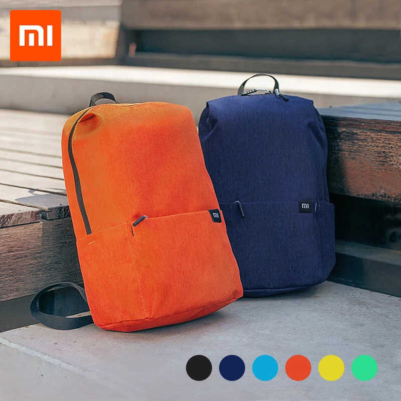 Xiaomi 10L рюкзак, сумка, красочные спортивные нагрудные сумки для отдыха, унисекс, для мужчин и женщин, для путешествий, кемпинга
