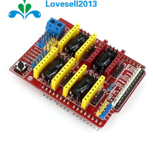 A4988 Драйвер ЧПУ Щит Плата расширения для Arduino V3 гравер 3D принтер новый| |